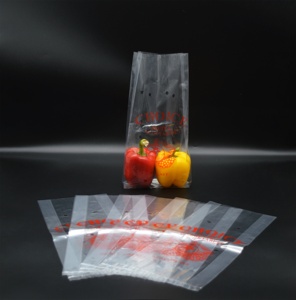 Transparent Side Gusset <b>Bag</b> Food Grade <b>Recyclable</b> LDPE Material Heat Seal Customized Printing - Product Image 4