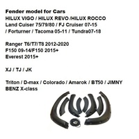 JOP4x4 Garde-boue texturé ABS sur mesure pour HILUX VIGO 2005-2011 Protection contre la boue et accessoire de style extérieur robuste
