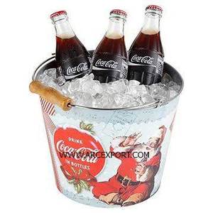 Cubo de hielo creativo para colorear ligero con estampado de Metal, nuevo diseño atractivo, decoración, cubos de hielo únicos al por mayor para la mejor venta - Product Image 1