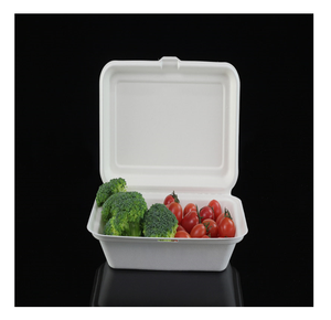 Caja para guardar comida, contenedor desechable de material natural 100% - Product Image 1