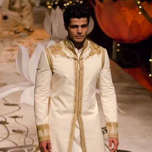 Diseñador bordado indio paquistaní Sherwani para hombres exclusivo novio boda Sherwanis ropa nupcial tradicional elegante - Product Image 1