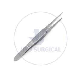 Gillies คีมสเตนเลสสตีลขนาด15/16ซม. ฟัน1X2อุปกรณ์สำหรับผ่าตัดแบบแมนนวล - Product Image 1