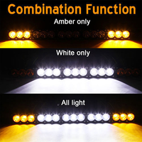 Barre lumineuse Led haute puissance 360W 52 pouces, courbe 50 pouces 32 42 22 pouces Combo double rangée tout-terrain 4X4 courbe 12D pour camion
