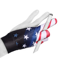 Gants de billard/snooker personnalisables Geo Brother, hiver, 3 doigts, antidérapants, unisexe, pour droitiers/gauchers, logo personnalisé