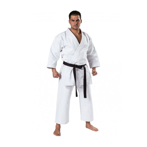 Traje de karate de color blanco de alta calidad para adultos Ropa de artes marciales de calidad - Product Image 4