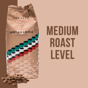 Occaffe meilleurs grains de café torréfiés italiens 100% Arabica pour usage professionnel - Product Image 5