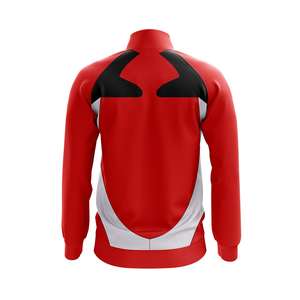 Chaqueta lisa de invierno para hombre, prenda deportiva personalizada en blanco, con cremallera, para sublimación, muestra de alta calidad disponible - Product Image 4