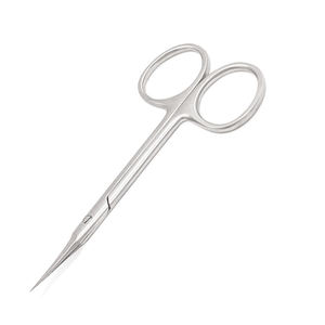 Tijeras profesionales de acero inoxidable para manicura, de alta calidad, para cutículas, corte curvo, para manicura - Product Image 3