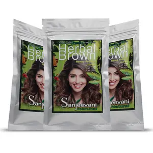 Reines natürliches Henna Brown Pulver für den Großhandel Dunkelbraune Farbe Haar färbemittel Verpackung Pcs Bester Preis