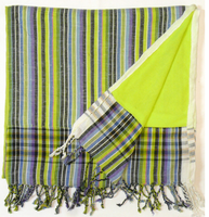 Toalla de Playa Turca Kikoy 100% Algodón, a Rayas, Moderna, Ecológica, de Secado Rápido, Promocional, de Exportación en India