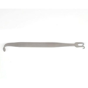 Rastrillo Manual Retráctil de Acero Inoxidable Nahai de 7'' (18cm) con 2 Puntas (19mm) de Ancho - Product Image 2