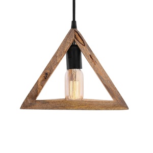 Wooden Pendant <b>Lights</b> Modern Lighting lamp hanging lighting lamp for home hotel restaurant decoration accessories - Product Image 1
