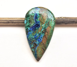 Azurite มรกตหินโมราสำหรับทำเครื่องประดับ,อัญมณีทรงหลวมอัญมณีล้ำค่า - Product Image 3