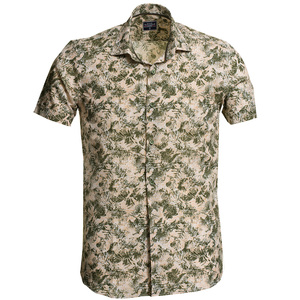 เสื้อเชิ้ตบุรุษสีเบจฮาวาย - Product Image 2