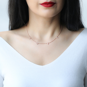 Collier en argent Sterling 925 fait à la main, collier turc, nouvelle tendance d'amour, vente en gros, livraison gratuite - Product Image 2