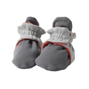 private label organic cotton newborn cozies fleece zutano baby booties with small moq baby booties whole sale custom design - Product Image 1