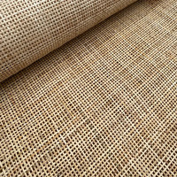 Rouleau de tressage décoratif en rotin écologique, couleur naturelle, plusieurs tailles (longueur 1 pied largeur 24 pouces), vente en gros