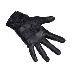 Guantes de cuero genuino de buena calidad para hombre, guantes de seguridad para motocicleta y carreras - Product Image 3