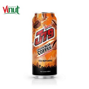 Café froid 485 ml, boissons énergétiques personnalisées et saines, fabricant de boissons OEM ODM, marque privée - Product Image 1