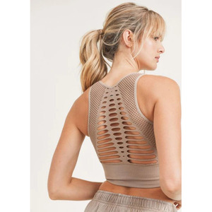 ชุดออกกำลังกาย OEM พร้อมโลโก้สั่งทำพิเศษ รุ่น AWAKEN COFFEE แบบไร้ตะเข็บ - Product Image 3