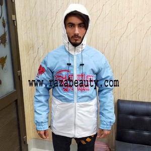 RBI Men's Winter Windbreaker Bomber Jackets & Hoodies Reversible Waterproof 100% Polyester - Product Image 1
