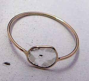 แหวนทองคำคลาสสิกหรูหราสำหรับผู้หญิง ประดับพลอยคุณภาพระดับเพชร สำหรับงานแต่งงาน งานหมั้น และงานเลี้ยงต่างๆ - Product Image 3