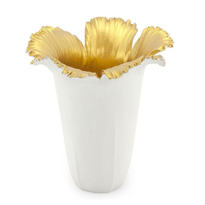 Portavelas de aluminio con diseño de coral - Product Image 2
