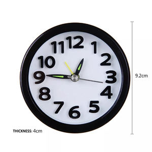 Mini alarma de escritorio con mecanismo de manos, reloj de mesa clásico promocional, mesa de regalo, T104C - Product Image 2