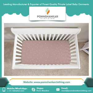 Drap-housse en coton pour bébé, lit de bébé, ensemble de literie de haute qualité, achetez au meilleur prix - Product Image 4