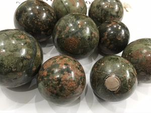 High Quality Natural Rhyolite Gemstone Spheres Healing Reiki <b>Crystal</b> <b>Balls</b> Meditation Spiritual Decor Wholesale Bulk Premium - Product Image 5