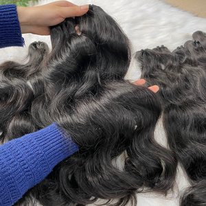 Wholesale Cambodian Remy Hair Vendors Cuticle Aligned Unprocessed Human Raw Hair <b>Weave</b> Bundles - Product Image 5