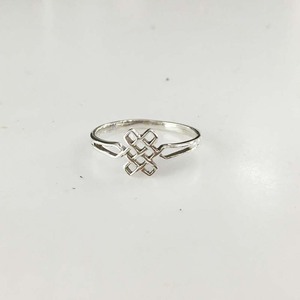 แหวน925น้ำหนักเบาสำหรับผู้หญิงทำด้วยมือแบบเรียบง่ายใหม่ล่าสุด - Product Image 1