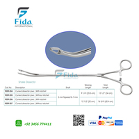 Instruments Fida VATS, pince Chitwood, alimentation manuelle, instrument de chirurgie cardio-thoracique, base certifiée CE, garantie à vie