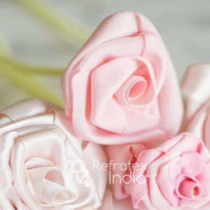 โบว์ริบบิ้นดอกไม้สำหรับตกแต่งเสื้อผ้าผู้ผลิตและจัดจำหน่ายจำนวนมากโดย reratex อินเดียผลิตในอินเดีย - Product Image 1