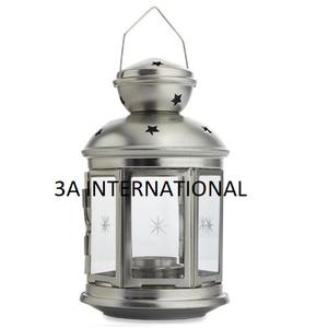 Farol de Vela Moderno de Lujo, Color Plateado, para Decoración de Bodas, Fiestas, Hoteles, Pisos y Habitaciones - Product Image 5