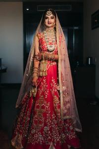 2021 elegante hermoso vestido de novia Koti en seda adornado con cuentas de cristal tela de red de trabajo de piedra para fiestas - Product Image 2