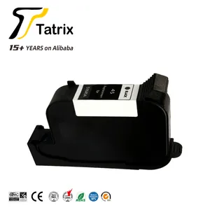 Tatrixhp45インクカートリッジhp45インクジェットプロッター再生ブラックインクジェットインクカートリッジ51645A45a Deskjet710cプリンター用