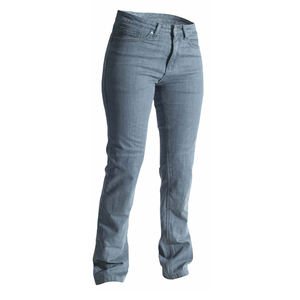 Jeans en denim de qualité AA pour filles CE approuvé Jeans de moto simple délavé foncé Logo de marque Protection principale Style droit solide - Product Image 1