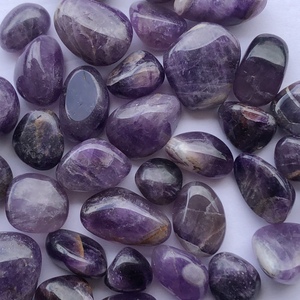 10mm 20mm Naturel Violet Améthyste Pierre Taille Libre Lisse Poli Non Percé Tumble Pépite En Gros Gemme Semi Précieux En Vrac - Product Image 2