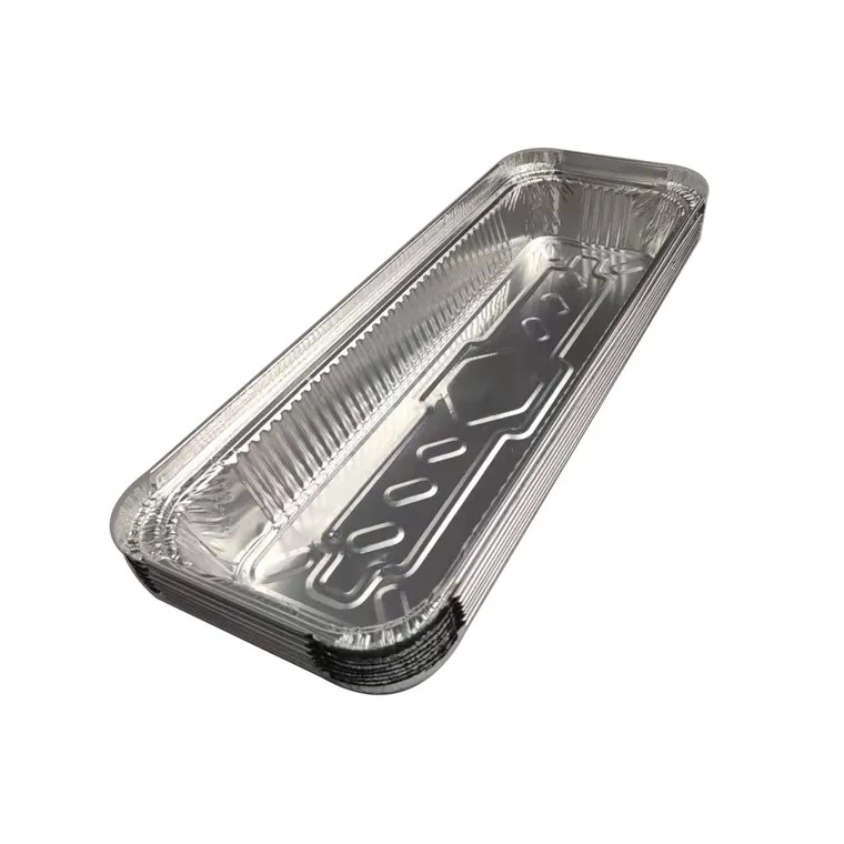 Disposable Aluminum Foil Food Container Lunch Box aluminum foil tray