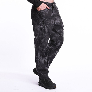 Vente en gros Pantalons de chasse en polyester imperméable Bowins automne camouflage Vêtements de plein air - Product Image 3