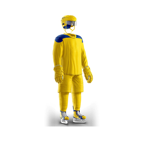 Vêtements de sport de haute qualité pour hommes, uniformes de hockey sur glace, ensembles de sublimation - Product Image 6