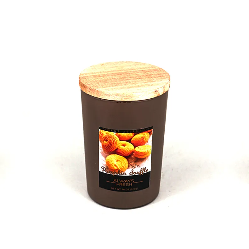 Cire de soja marron parfumé à la main, 1 pièce, meilleur parfum de haute qualité, 7.2x10 270g, pour décoration intérieure du Vietnam