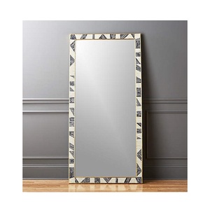 Marco de espejo de diseño fantástico, tamaño y forma personalizados, marco de espejo montado en la pared para accesorios de decoración de pared - Product Image 1