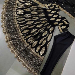 Salwar Kameez pakistanais et indien cousu, Shalwar Kameez prêt à porter, robe Anarkali, tissu, collection Eid, robe à vendre 2022 - Product Image 2