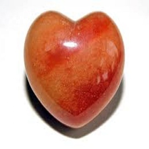 Aventurine rouge cœur de palmier pierre cristal pierre de palmier cœur gonflé pierre naturelle de guérison reiki pierre précieuse quartz grossiste - Product Image 2