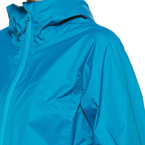 Vente en gros 2025 veste coupe-vent d'entraînement pour femmes sur mesure 100% tissu imprimé en nylon solide fermeture à boutons manteau avec logo personnalisé - Product Image 6