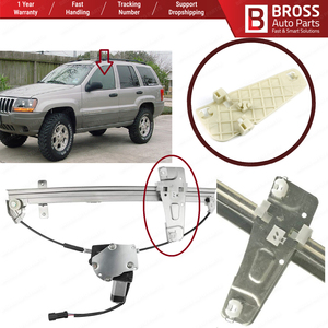 BWR5428-Regulador de Elevalunas eléctrico, Clips de reparación, soporte para puerta delantera izquierda, 55076467AB, 55363287AD - Product Image 6