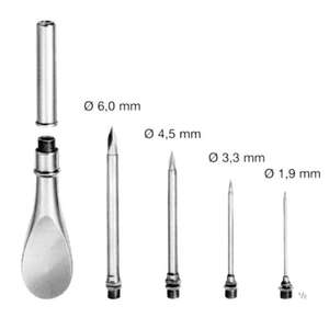 ชุดม้าท้องสากลพร้อม4ปลายสำหรับเครื่องมือสัตวแพทย์แกะและแพะ - Product Image 2