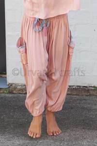 Ensemble de deux pièces pour filles, haut à épaules dénudées, pyjama, poche latérale, rose, bébé - Product Image 4